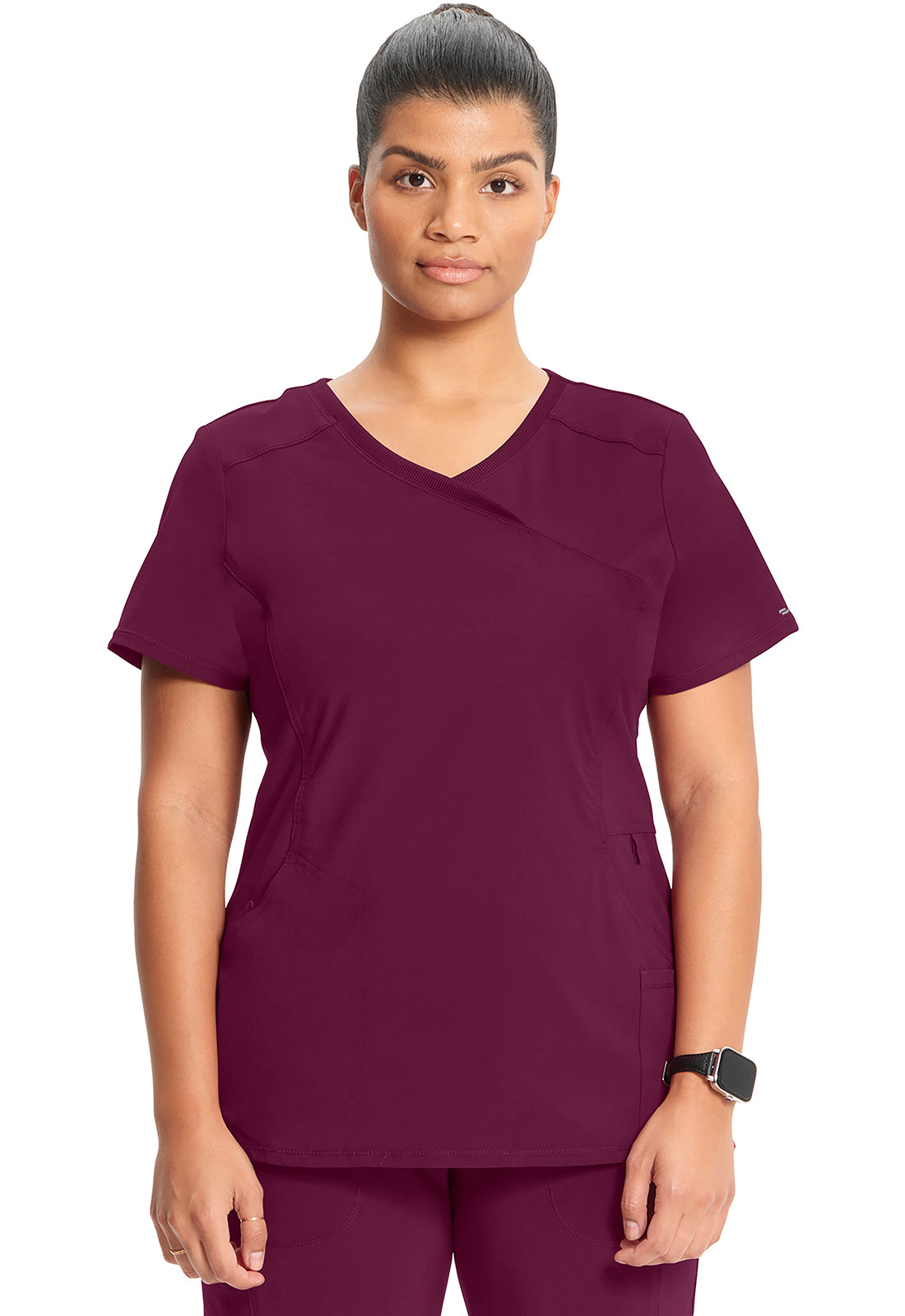 Infinity Mock Wrap Top