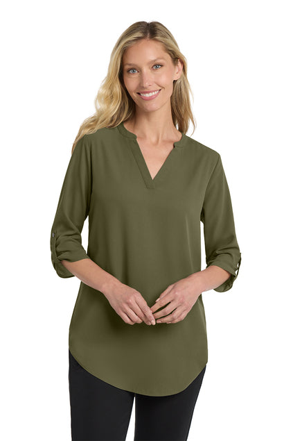 Port Authority Women's 3/4 Sleeve Tunic Blouse