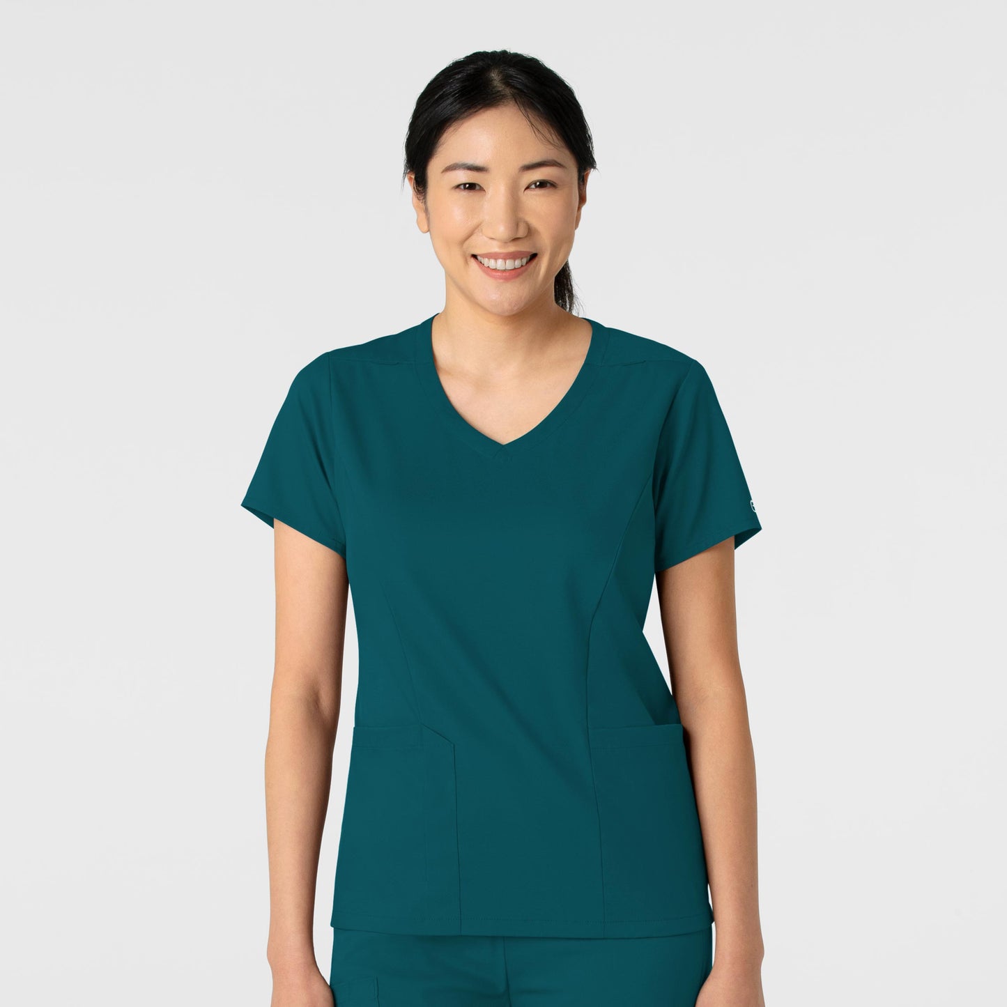 Boundless Women's 2-Pocket V-Neck Scrub Top