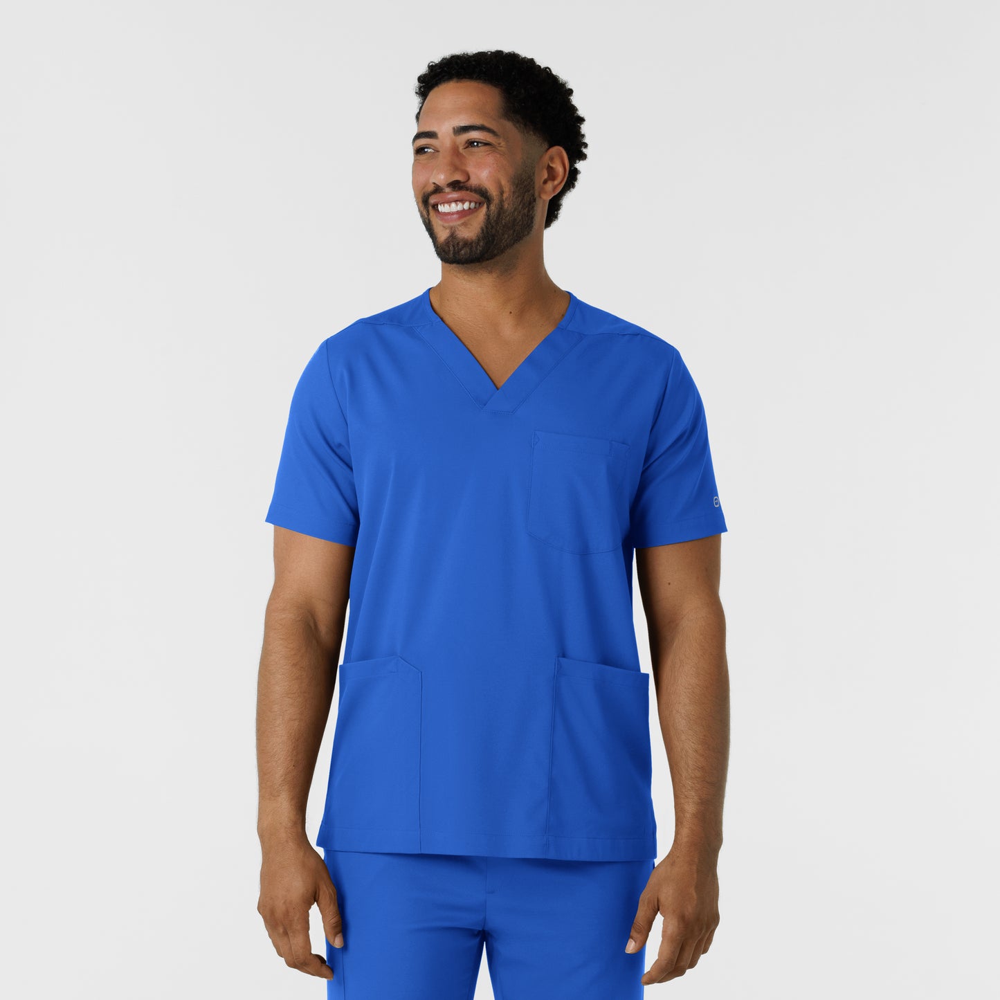 Boundless Men's Multi Pocket Scrub Top