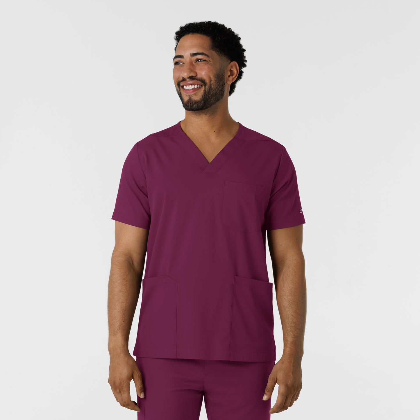 Boundless Men's Multi Pocket Scrub Top