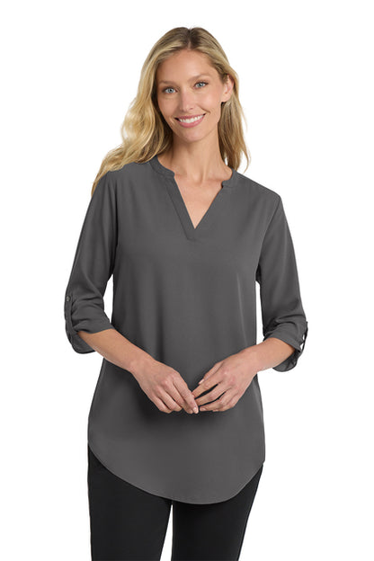 Port Authority Women's 3/4 Sleeve Tunic Blouse